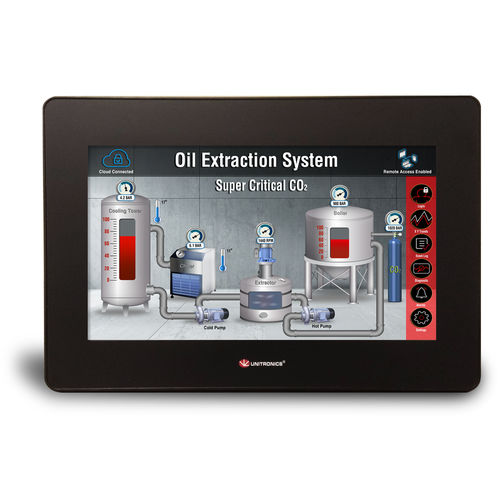 Autómata programable con HMI integrada - UniStream&reg; - Unitronics - compacto / con E/S integradas / RS485