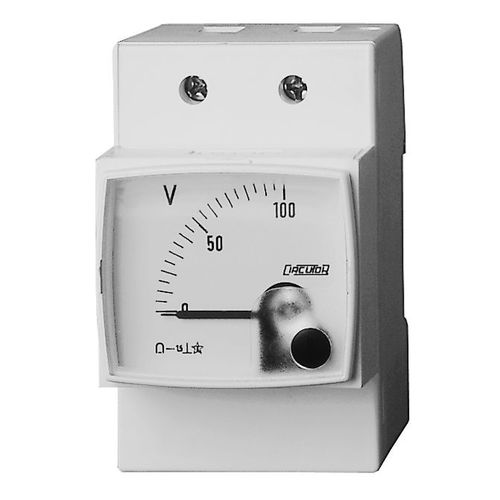 Voltímetro analógico - BM-V Series - CIRCUTOR - en riel DIN / DC
