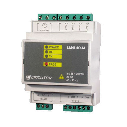 Módulo E/S digital - LM4I/4O-M - CIRCUTOR - Ethernet / RS-485 / RS-232