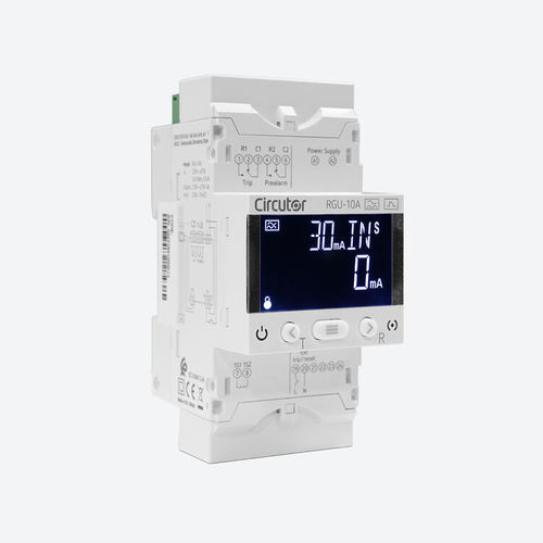 Relé de protección de corriente - RGU-10A - CIRCUTOR - para transformador / en riel DIN / IEC