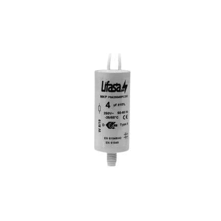 Condensador eléctrico de película de polipropileno metalizado - P94 - CIRCUTOR - cilíndrico / autorreparable / para aplicaciones de iluminación