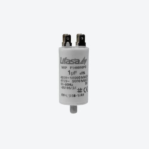 Condensador eléctrico de película de polipropileno - F140010PC - CIRCUTOR - cilíndrico / de frecuencia / autorreparable
