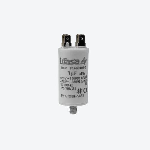 Condensador eléctrico de película de polipropileno - F140025PC - CIRCUTOR - cilíndrico / de frecuencia / autorreparable