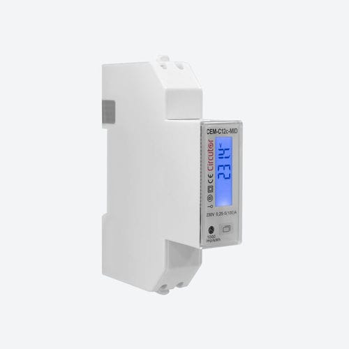Contador de energía eléctrica monofásico - CEM-C12c - CIRCUTOR - en riel DIN / RS-485 / Modbus