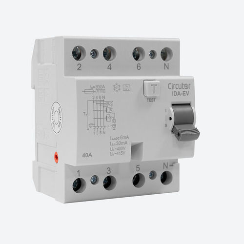 Interruptor diferencial diferencial - IDA-EV-63-30 - CIRCUTOR - CC / monofásico / de corriente residual