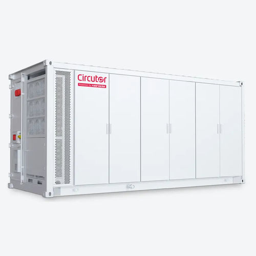 Sistema de almacenamiento de energía de fosfato de hierro-litio - BAS-N5000C - CIRCUTOR - de exterior / de gran capacidad / de tipo armario