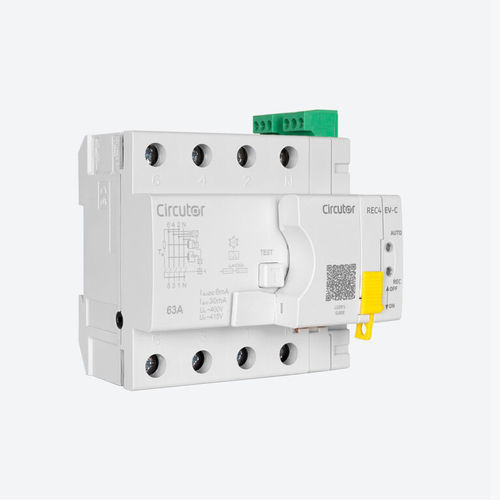 Interruptor diferencial diferencial - REC4-EV-C - CIRCUTOR - trifásico / de corriente residual / eléctrico