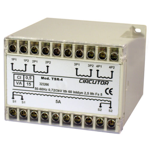 Transformador de medida - TSR series  - CIRCUTOR - de corriente / de red eléctrica / en riel DIN