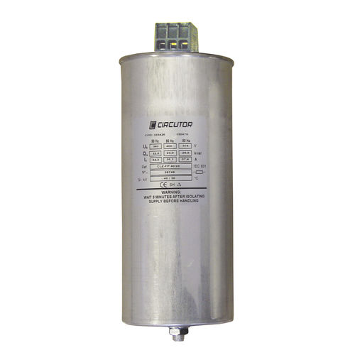 Condensador eléctrico de película - CLZ-FP-HD series - CIRCUTOR - cilíndrico / encapsulado / de potencia