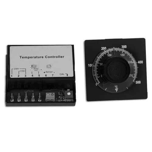 Controlador de temperatura analógico - 120R  - Backer Hotwatt Inc - programable / para la temperatura ambiente / montado en panel