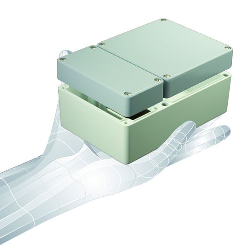 Caja de pared - aluTWIN - ROLEC Gehäuse-Systeme GmbH - rectangular / de aluminio / de dos cámaras