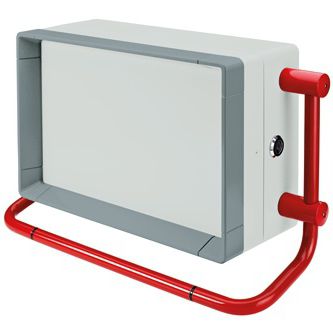 Caja de pared - aluFACE - ROLEC Gehäuse-Systeme GmbH - rectangular / de aluminio / de control