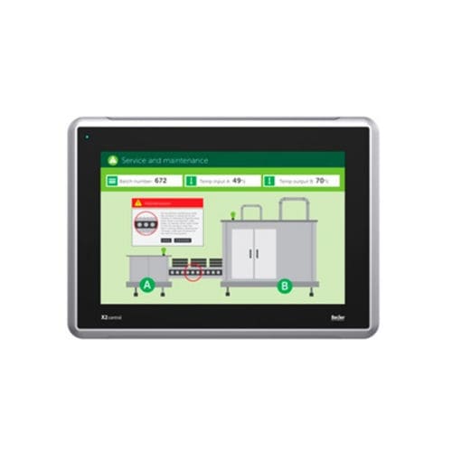 Terminal HMI con pantalla táctil resistiva - X2 control 12 - Beijer Electronics - empotrable / de montaje VESA / 1280 x 800