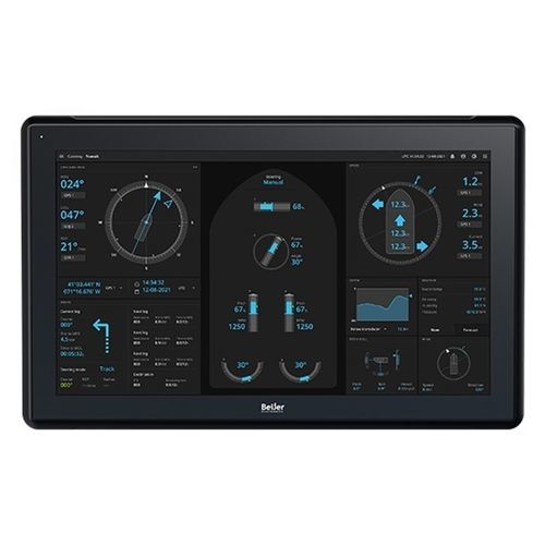HMI con pantalla táctil resistiva - X3 marine 21 web P - Beijer Electronics - empotrable / 1920 x 1080 / ARM® Cortex A53