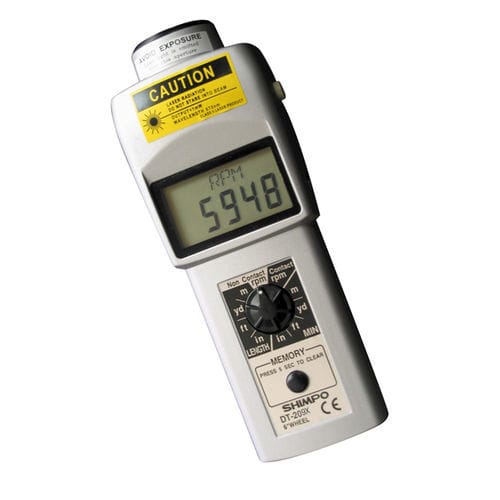 Tacómetro láser - DT-205LR - SEALS USA - con contacto / sin contacto / de mano