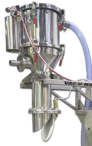 Tolva de recepción - VAC-U-MAX - para transporte neumático / para pulverulentos / para productos a granel