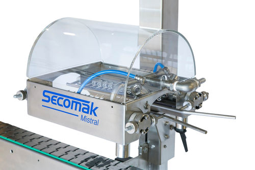 Sistema de secado por lámina de aire de latas - Mistral V - SECOMAK - para botellas / para la industria alimentaria y de la bebida / industrial