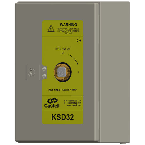 Interruptor seccionador rotativo - KSD - CASTELL SAFETY INTERNATIONAL - multipolar / sin fusible / industrial