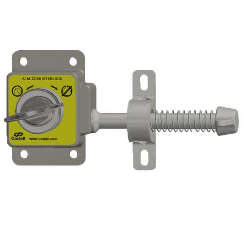 Cerradura de llave - AI - CASTELL SAFETY INTERNATIONAL - para puerta / de latón / de acero inoxidable