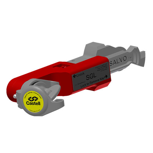 Cerradura de llave - Salvo SGL - CASTELL SAFETY INTERNATIONAL - para armario / para aplicaciones industriales / de seguridad