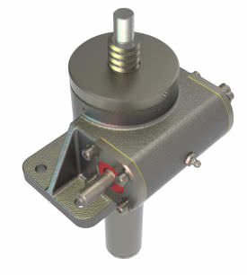 Gato de husillo husillo traslante - ActionJac™ - NOOK INDUSTRIES - de acero inoxidable