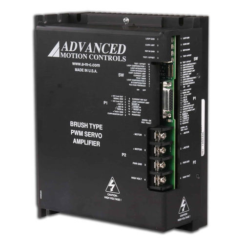 Servo-variador empotrable - 100A40 - ADVANCED Motion Controls - DC / con escobillas / para motor monofásico