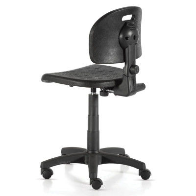 Silla giratoria asiento de poliuretano - 1753 - Tecnotelai