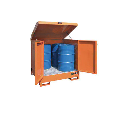 Caja-palé estanca - 0777 - Tecnotelai - de chapa / para almacenamiento / para barril