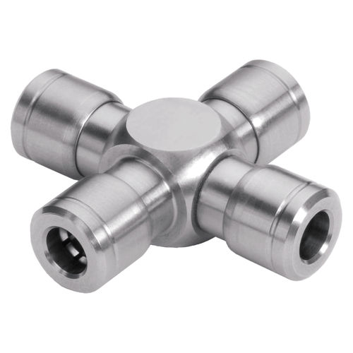 Racor en cruz - 979-0400 - EISELE GmbH - para productos químicos / neumático / push-in