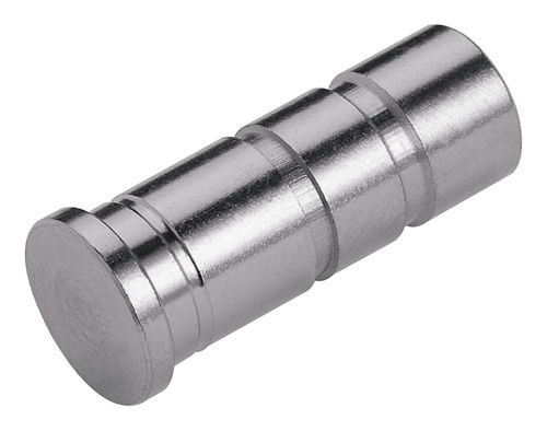 Tapón cilíndrico - 923  - EISELE GmbH - macho / de acero inoxidable / de cierre