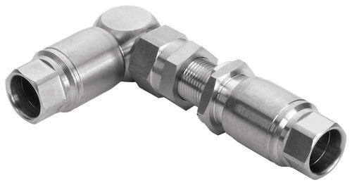 Racor de ángulo - 1614  - EISELE GmbH - para productos químicos / neumático / de rosca