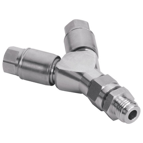 Racor neumático - 1619  - EISELE GmbH - de rosca / enchufable / en Y