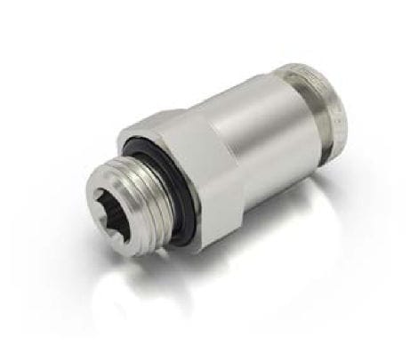 Racor neumático - 828-0266 - EISELE GmbH - de rosca / G / de latón niquelado