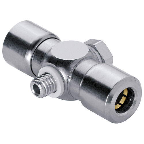 Racor neumático - 639-xxxxK - EISELE GmbH - de rosca / push-in / de latón niquelado