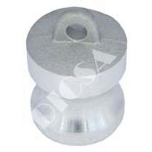 Tapón redondo - ALDP series - Dicsa - macho / de aluminio