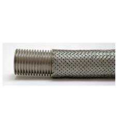Manguera para agua - M93211 series - Dicsa - de acero inoxidable / de alta temperatura / acanalada