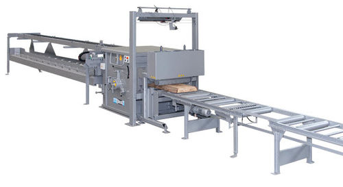 Sierra escuadradora - S-918 - PAUL Maschinenfabrik GmbH - para madera / automática