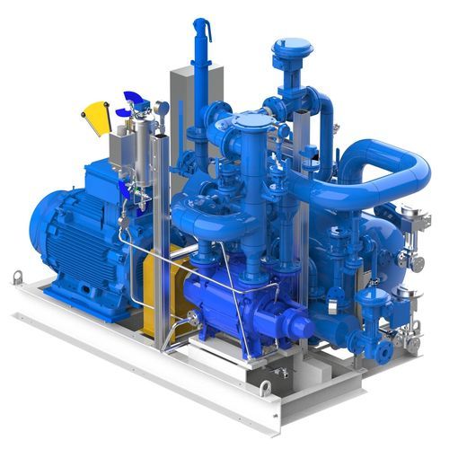 Sistema de vacío con bomba de anillo líquido - Nash - para la industria química / industrial / multietapa
