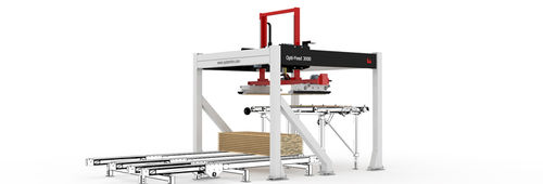 Alimentador mecánico - Opti-Feed 3000 - System TM - para madera / automático
