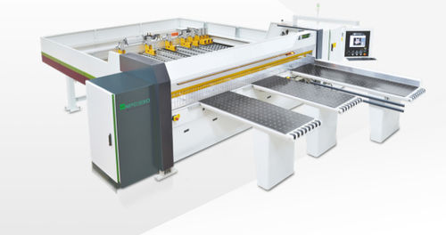 Máquina de aserrar de paneles - NPC330 - Nanxing Machinery - horizontal / automática / controlada por PLC