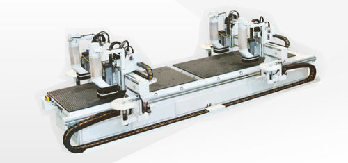 Centro de mecanizado CNC 3 ejes - NCG2T2C4 - Nanxing Machinery - vertical / de pórtico / con 4 husillos