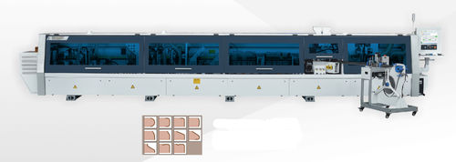 Máquina de colocación de tapacantos automática - NB875E - Nanxing Machinery - para paneles / con aplicador de cola