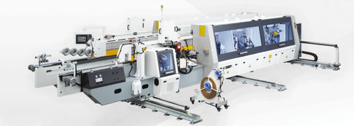 Máquina de colocación de tapacantos automática - NB7HS2P - Nanxing Machinery - para paneles / con aplicador de cola