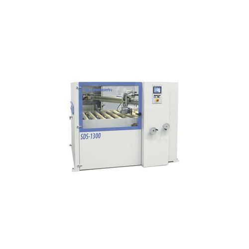 Máquina de aserrar de paneles - SDS series - BARBERAN - para plástico / automática / de tracción de mesa