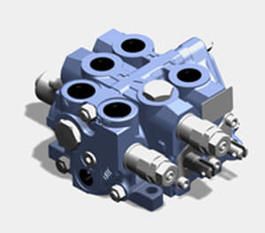 Distribuidor hidráulico de cajón - 5000 series - Husco International - de control asistido