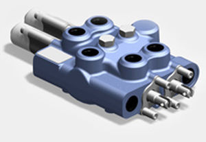 Distribuidor hidráulico de cajón - 9210 - Husco International - con control hidráulico