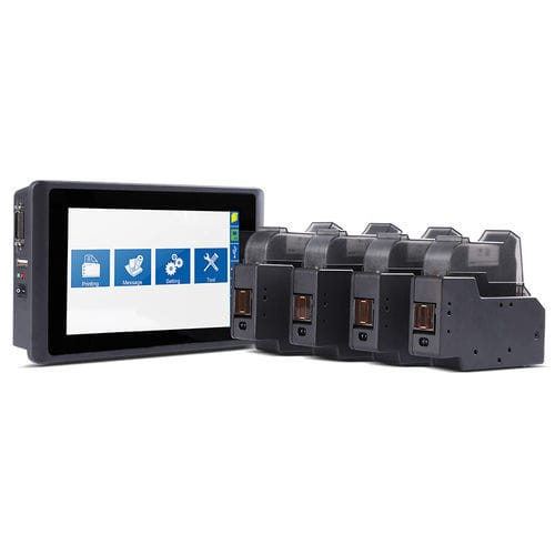 Impresora de inyección de tinta - Elfin ⅣS - Xiamen Sojet Electronics Co., Ltd - de alta velocidad / de códigos de barras / digital