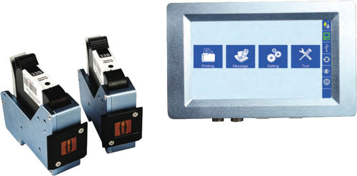 Impresora de inyección de tinta - Elfin II - Xiamen Sojet Electronics Co., Ltd - de alta velocidad / de códigos de barras / digital