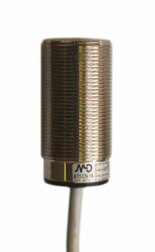 Sensor de proximidad inductivo - AT series - Micro Detectors - cilíndrico / analógico