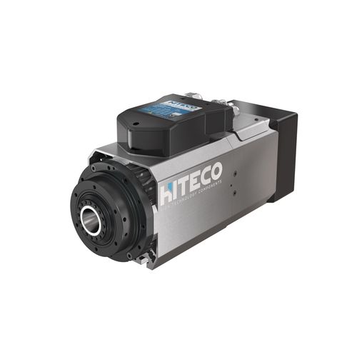 Electro-husillo con cambiador automático de herramienta - QE-1F 4 12/24 I30 series - Hiteco - de refrigeración / de mecanizado / de alta potencia